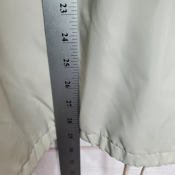 Vintage 80s Light Gray Snap Button Collar Lined Coaches Jacket Size XL - Picture 8 of 9